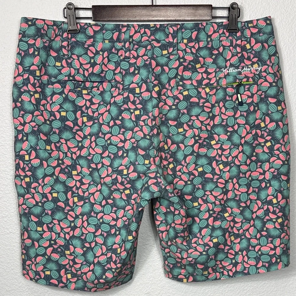 William Murray Watermelon Print Our Water Hazard Shorts